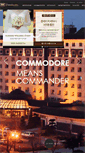 Mobile Screenshot of commodorehotel.co.kr